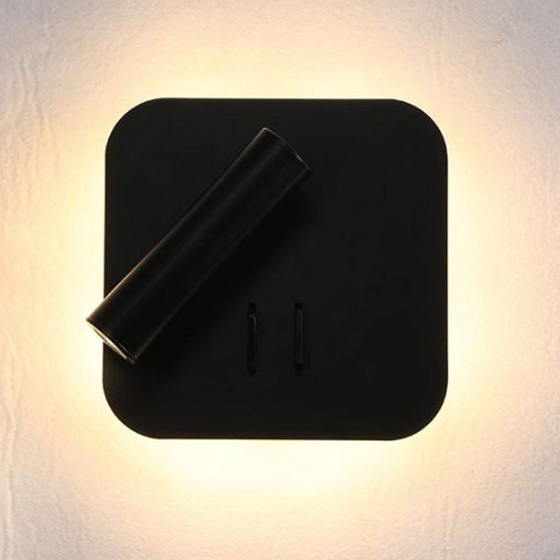 Moderner minimalistischer Stil Lesen Wandleuchte 2 Lichter Lesen Wandlampe für Schlafzimmer