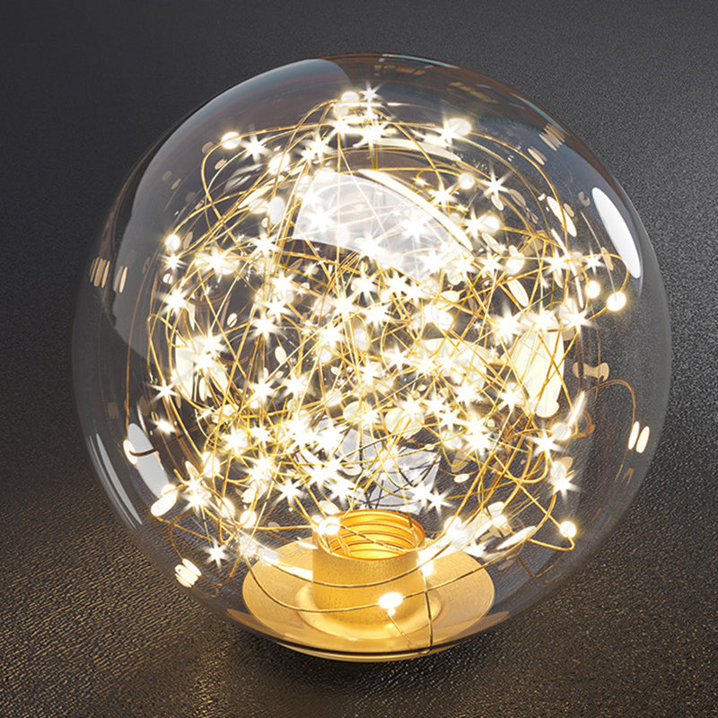 Moderne plafondlamp LED-cirkellicht Zwart Creatief foyerslaapkamerlicht