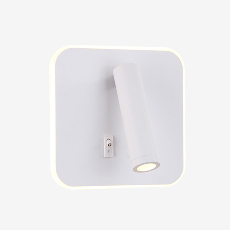 Lámpara de pared de lectura de estilo minimalista moderno 2 luces 2 luces de lectura de la pared