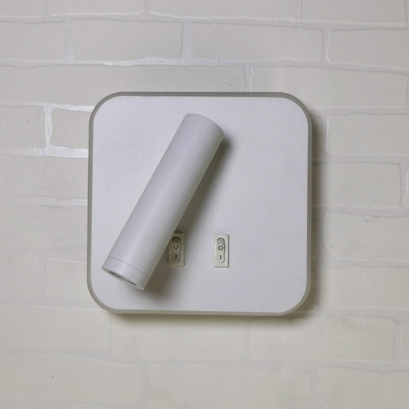 Lámpara de pared de lectura de estilo minimalista moderno 2 luces 2 luces de lectura de la pared