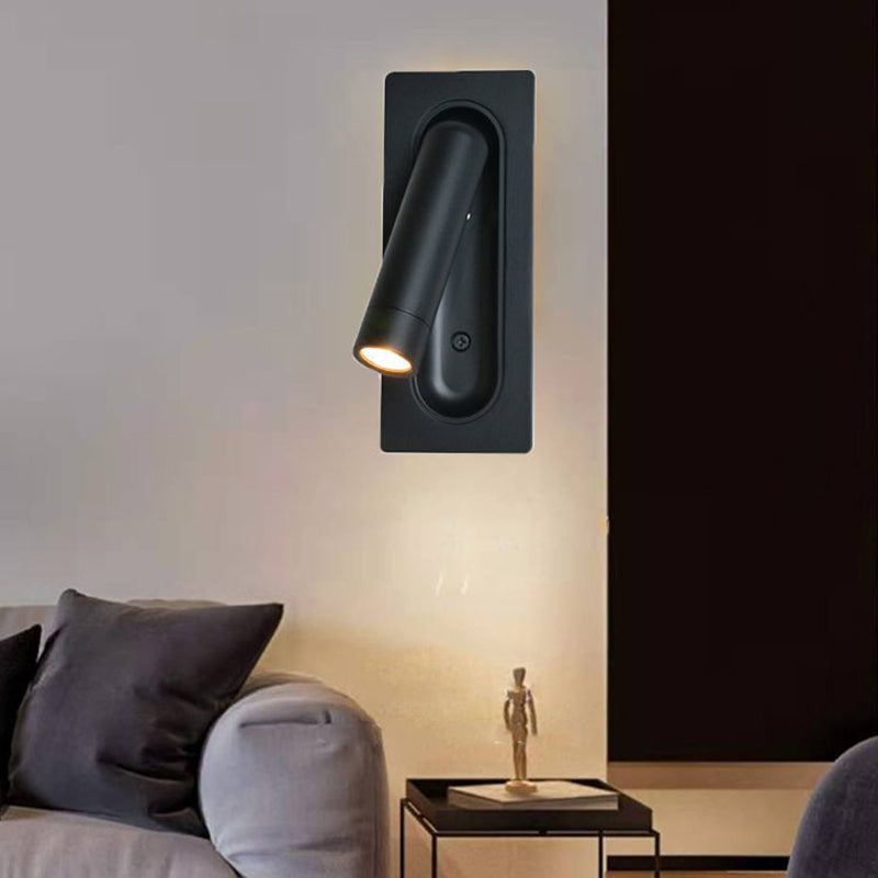 Modern Minimalist Style Lettura Lampada da parete Metal 1 Luce Light Reading Wall Light per camera da letto