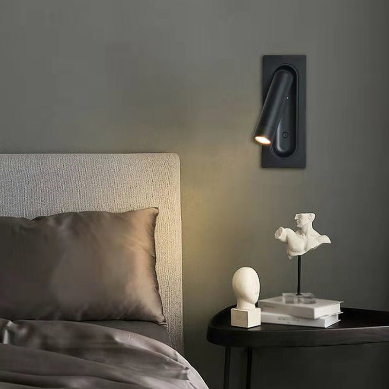 Modern Minimalist Style Lettura Lampada da parete Metal 1 Luce Light Reading Wall Light per camera da letto