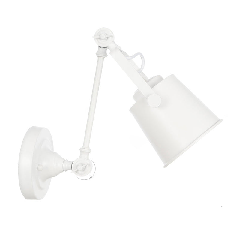 Longueur du bras réglable lampe murale macaron colorée moderne style simplicité style applique de bulbe lumière pour l'allée du couloir