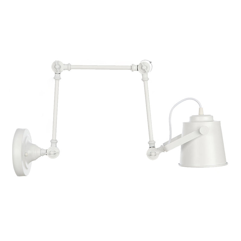 Longueur du bras réglable lampe murale macaron colorée moderne style simplicité style applique de bulbe lumière pour l'allée du couloir