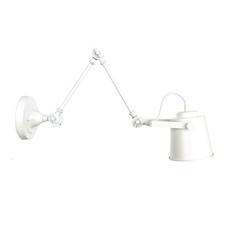 Longueur du bras réglable lampe murale macaron colorée moderne style simplicité style applique de bulbe lumière pour l'allée du couloir