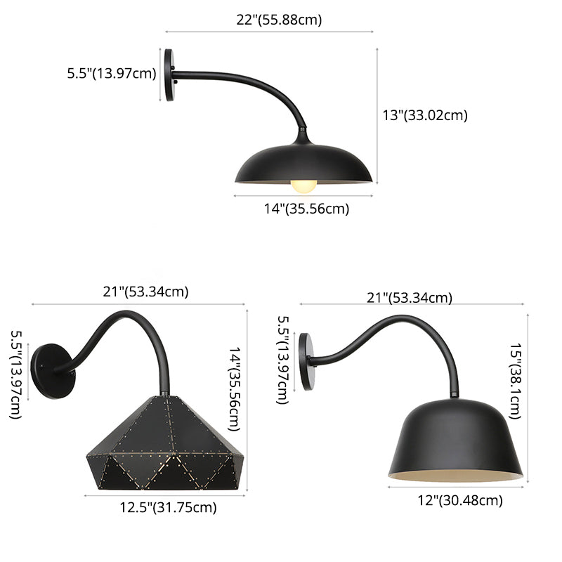 Nordic Simplicity Style Macaroon Wall Lamp 1-Light Metal Sconce Light for Bedroom Living Room