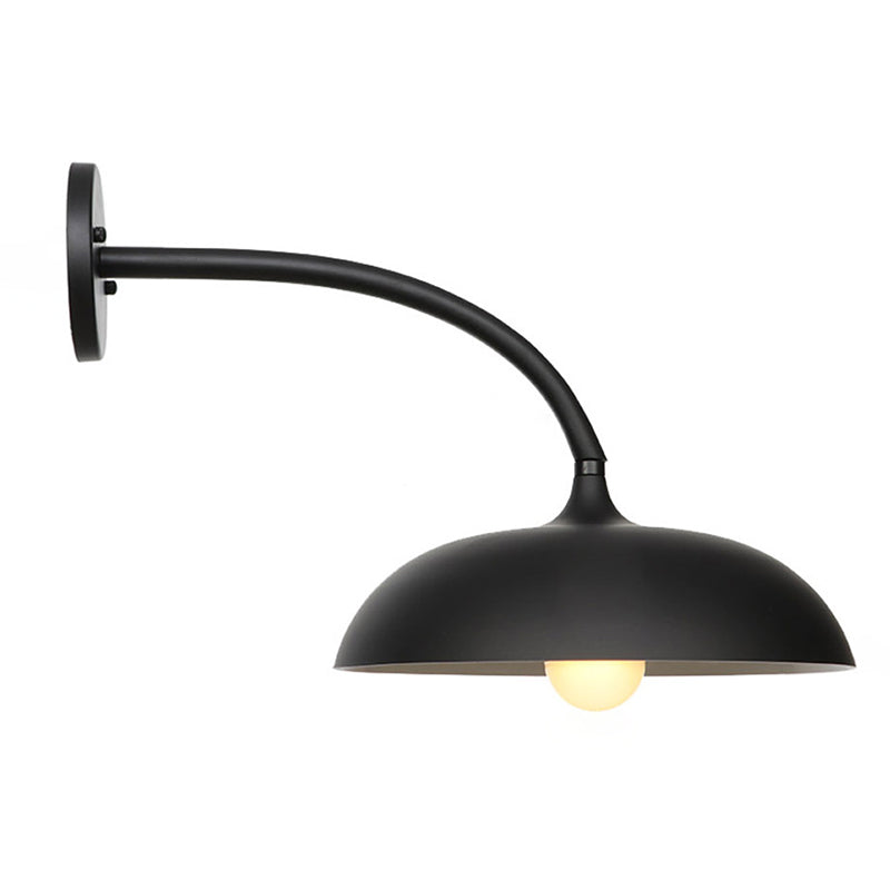 Nordic Simplicity Style Macaroon Wall Lamp 1-Light Metal Sconce Light for Bedroom Living Room