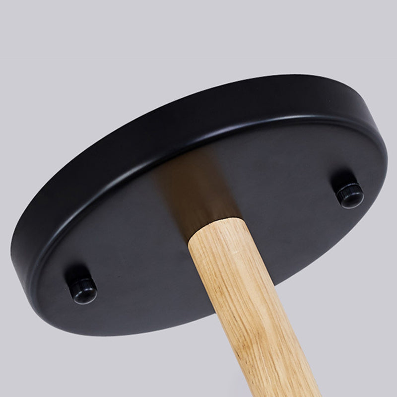 Metal Shaded Chandelier Pendant Light Nordic-Style Hanging Ceiling Light for Bedroom