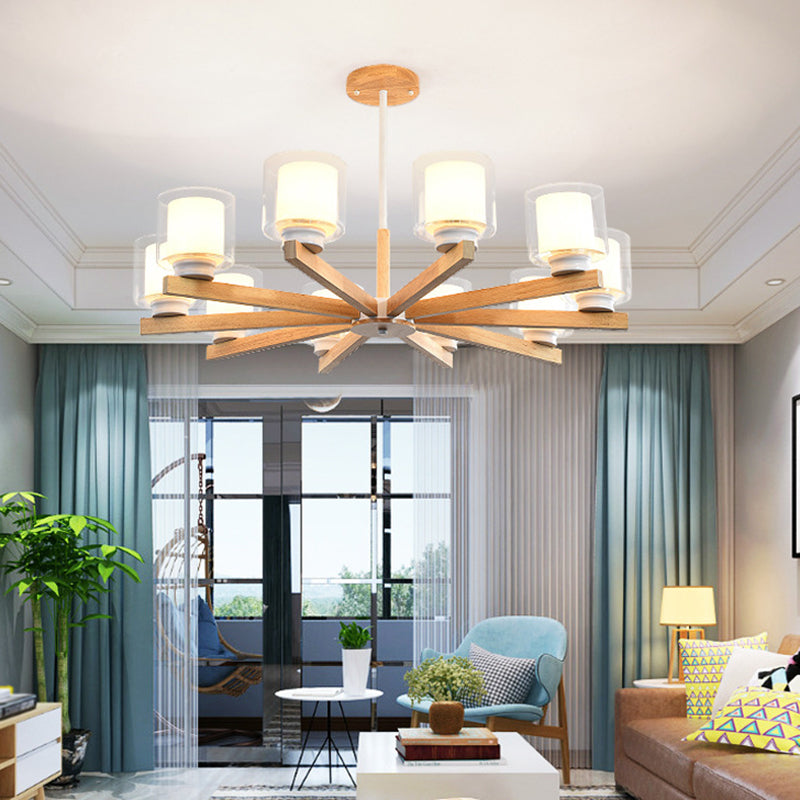 Lámpara de lámpara de cilindro de estilo nórdico Light Room Light Light.