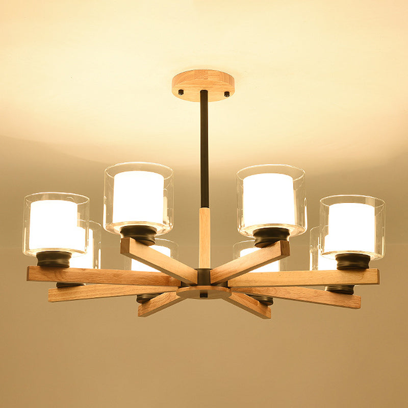 Lámpara de lámpara de cilindro de estilo nórdico Light Room Light Light.