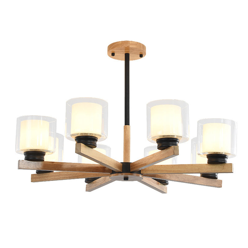 Lámpara de lámpara de cilindro de estilo nórdico Light Room Light Light.