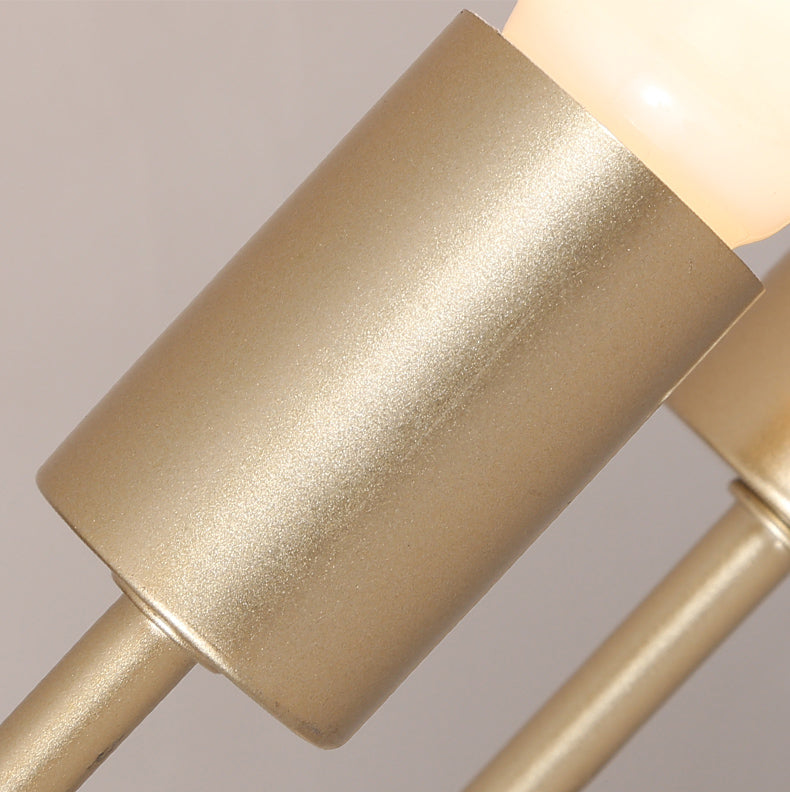 Metaal Modern Semi Flush Mount Verlichting 6 Lichten Sputnik Semi-flush lichte armaturen voor Semi Flush Mount Verlichting