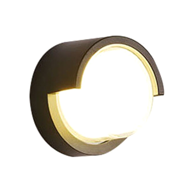 Modern Minimalist Style Wall Light Sconces Acrylic 1 Light Wall Lights for Outside Wall