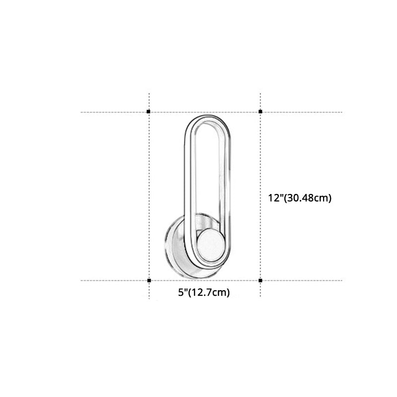 Moderna Minimalista Estilo Lineo Lucina de pared lineal Metal 1 luces de pared ligeras para sala de estar