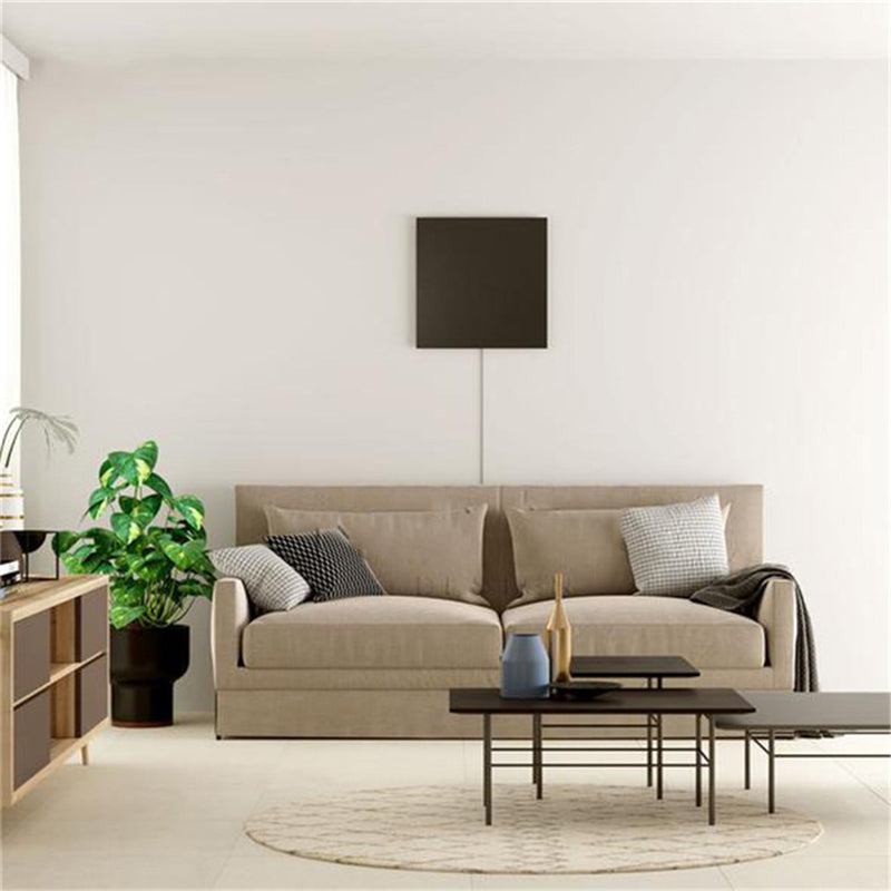 Modern Minimalist Minimalist Square Montaggio Stellino Lampada Fun a parete Metal Wall in nero