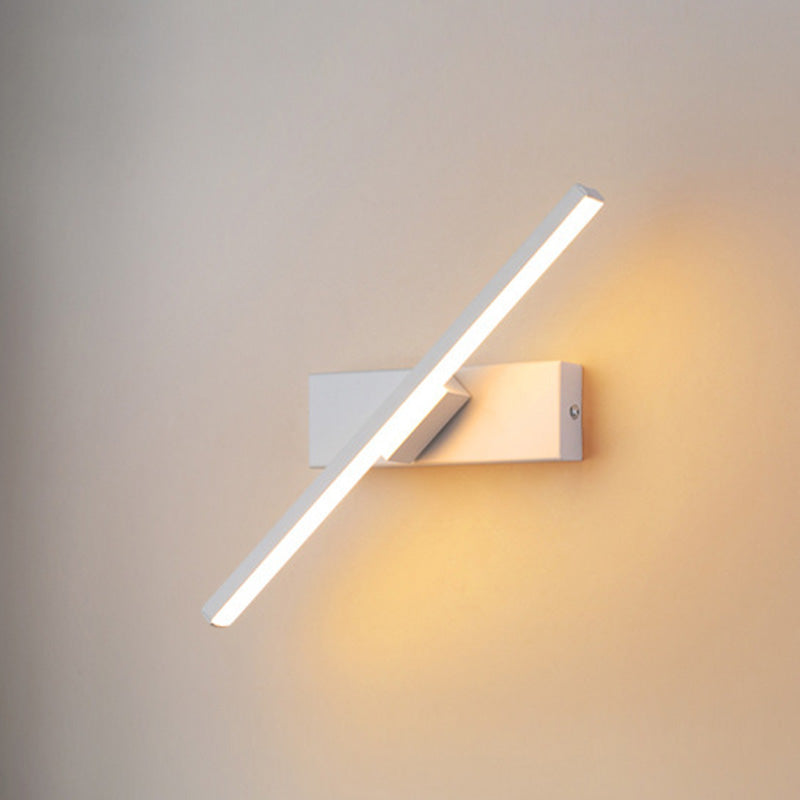 Moderne minimalistische stijl lineaire wandbevestiging verlichtingsmontage metalen wandwanden voor slaapkamer