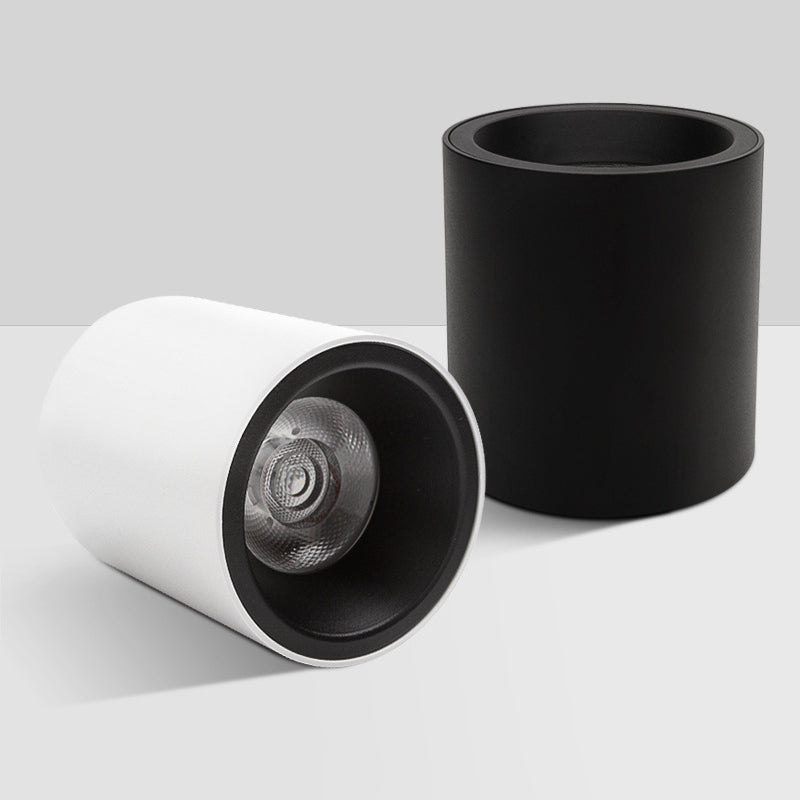 Cilindrische Aluminium Flush Mount Eenvoud Led oppervlak Mount Plafond Licht voor Foyer