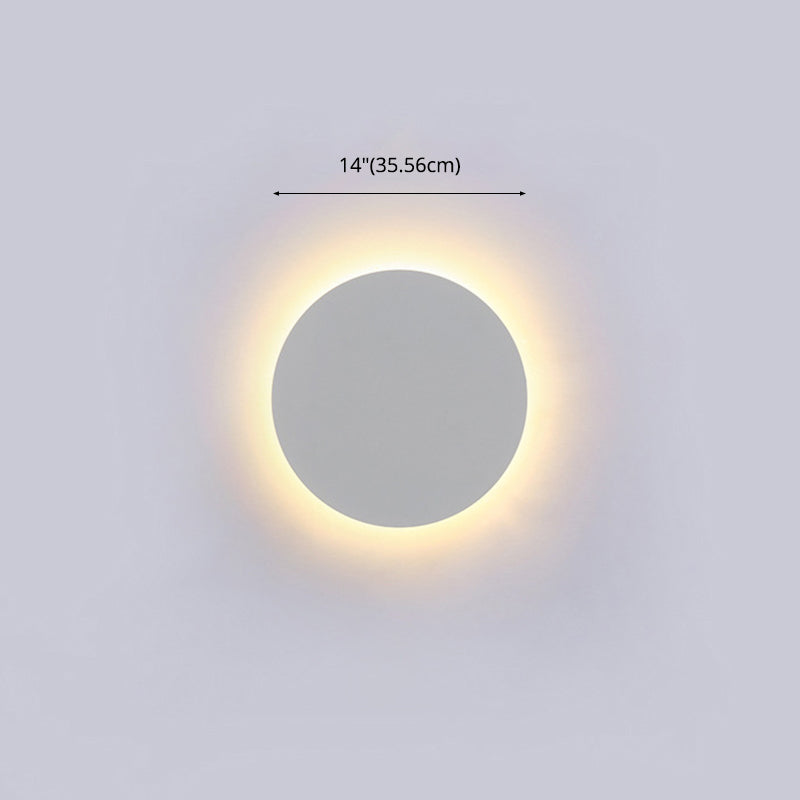 Runde Einfachheit LED WALS LIGHT MODERNE Treppenkorridor Corridor Leuchten Licht in warmem Licht