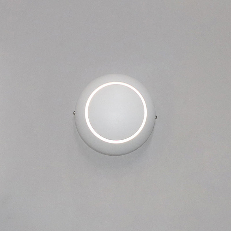 Moderne minimalistische stijl roteerbare cirkelvormige wand sconce verlichting metalen wandlicht licht