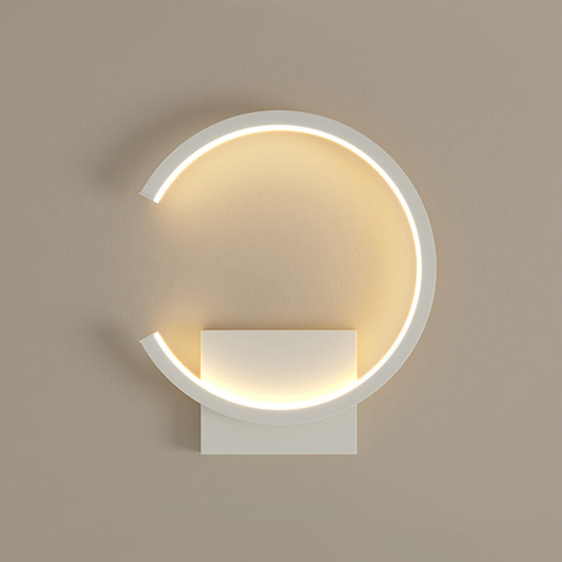 Modern Minimalist style Linear Sconce Light Fixtures Metal Wall Lighting for Bedroom