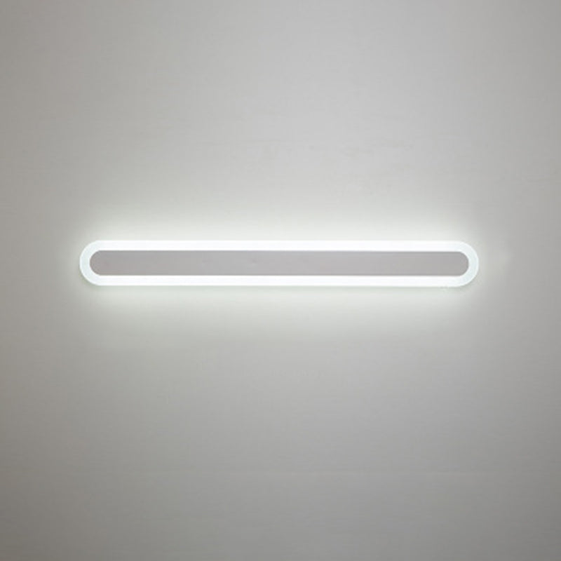 Moderner minimalistischer Stil linearer Wandleuchten Metallwandbeleuchtung für Wohnzimmer