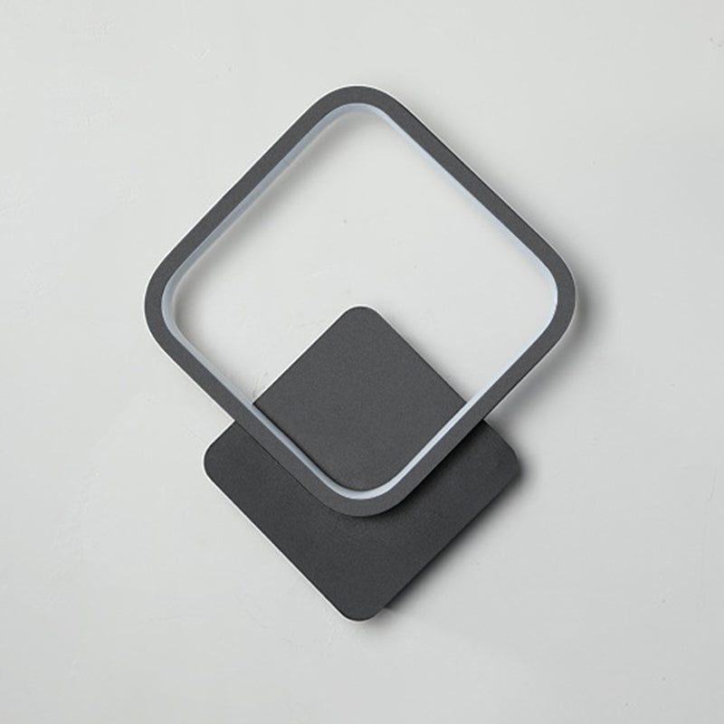 Modern Minimalist Style Linear Wall Sconce Lights Metal Wall Mounted Lamps