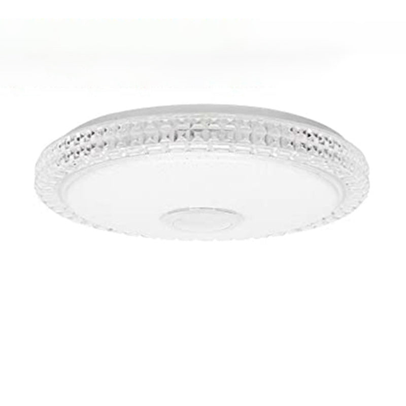 Flush Mount RGB Ceiling Light Bluetooth Music Ceiling Lamp Bathroom Bedroom Foyer LED Light