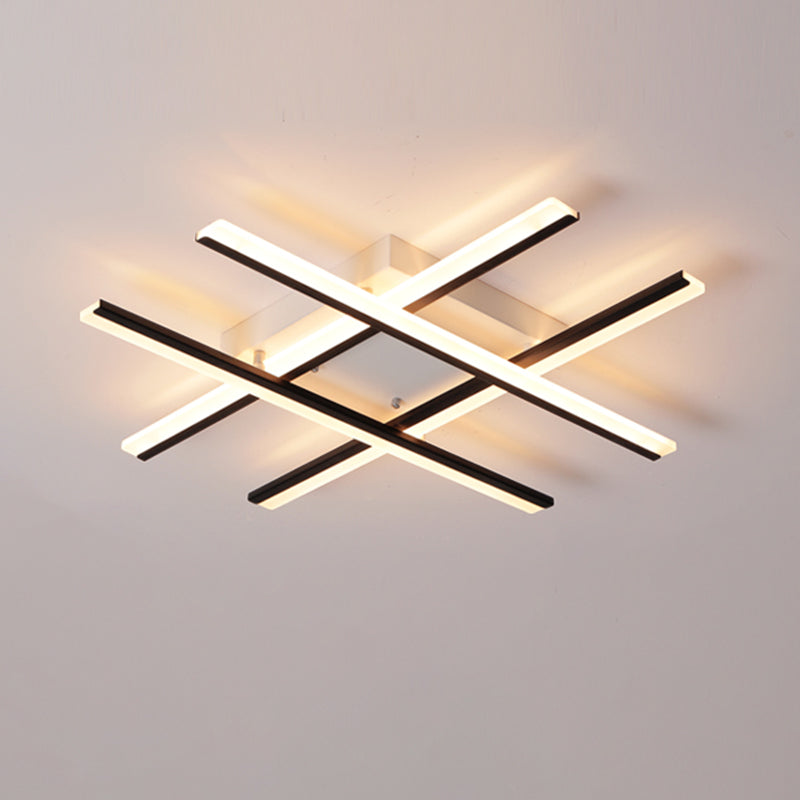 Sputnik LED Flush Mount Ceiling Light New Modern Acrylic Ceiling Mount Light Fixture