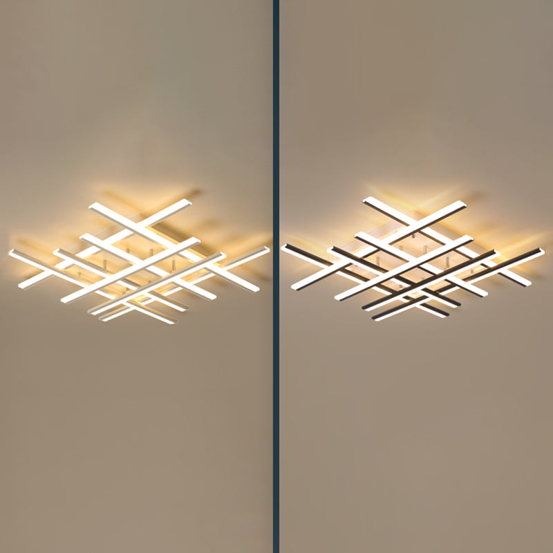 Sputnik LED Flush Mount Ceiling Light New Modern Acrylic Ceiling Mount Light Fixture