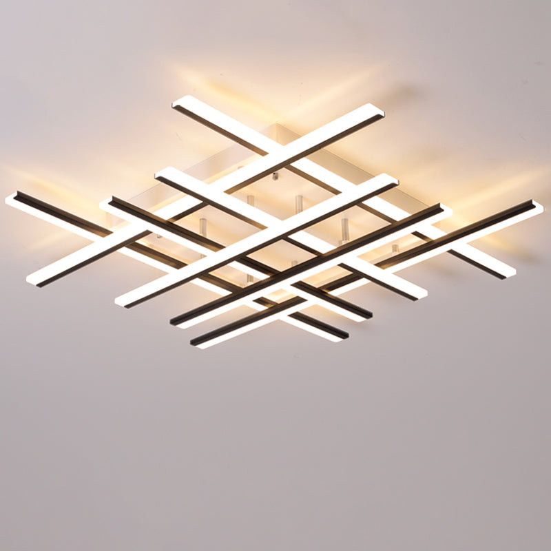 Sputnik LED Flush Mount Ceiling Light New Modern Acrylic Ceiling Mount Light Fixture