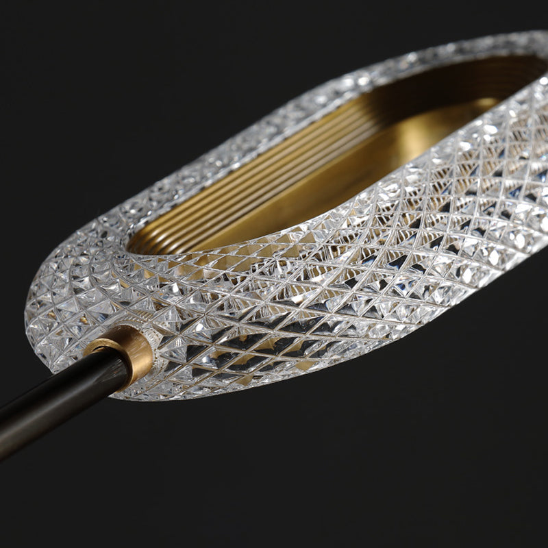 New Modern Bronze Flush Mount Light Brass Sputnik Semi Flush Ceiling Lights