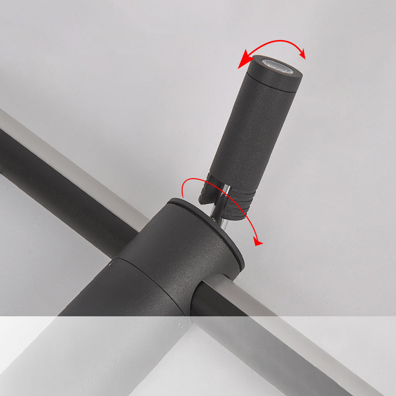 Moderne minimalistische stijl lineaire ijdelheid muur verlichting armaturen metaal 2 lichten ijdelheid lamp voor woonkamer