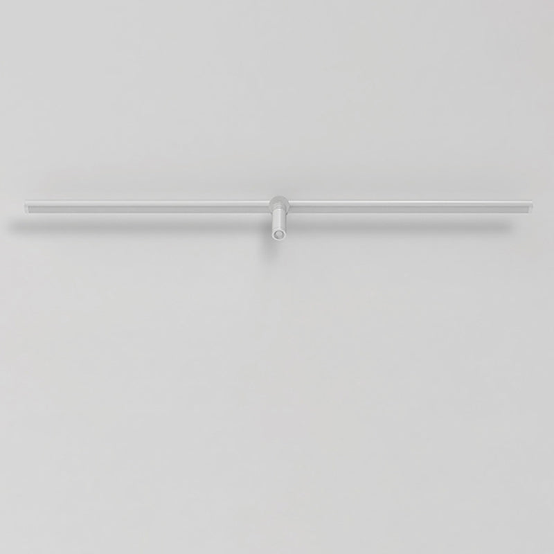 Moderne minimalistische stijl lineaire ijdelheid muur verlichting armaturen metaal 2 lichten ijdelheid lamp voor woonkamer