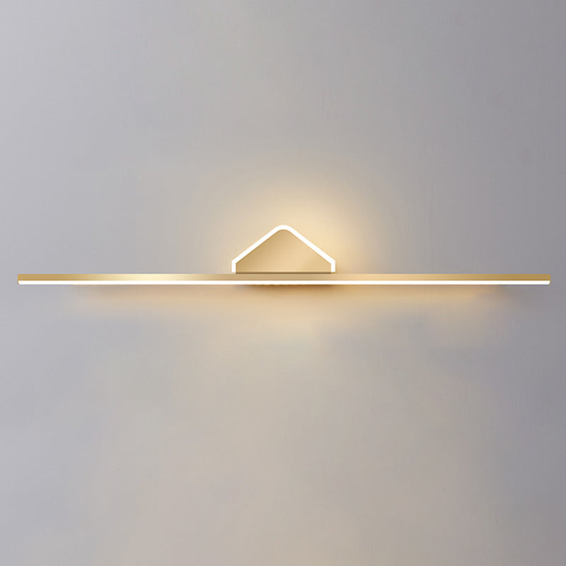 Moderne minimalistische stijl lineaire ijdelheid SCONCE Lights Metal Bar Light voor toilet