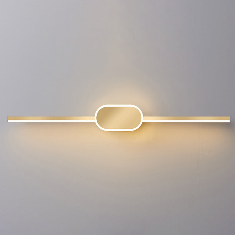Moderne minimalistische stijl lineaire ijdelheid SCONCE Lights Metal Bar Light voor toilet