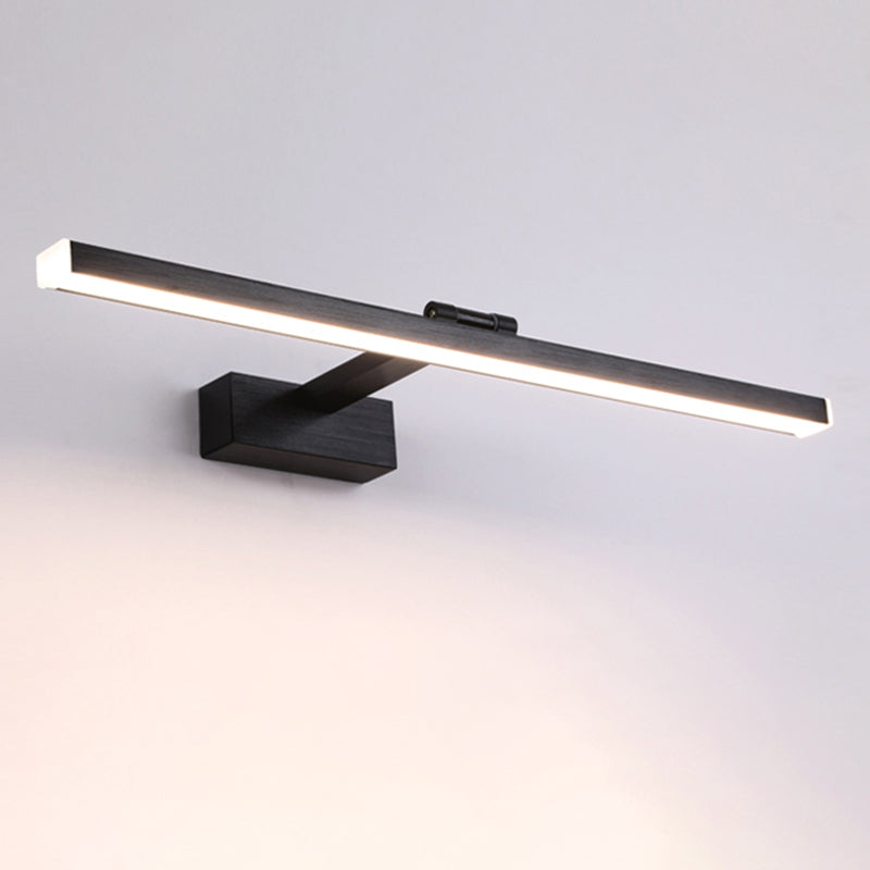Modern Minimalist Style Linear Wall Mounted Vanity Lights Metal Vanity Lamp