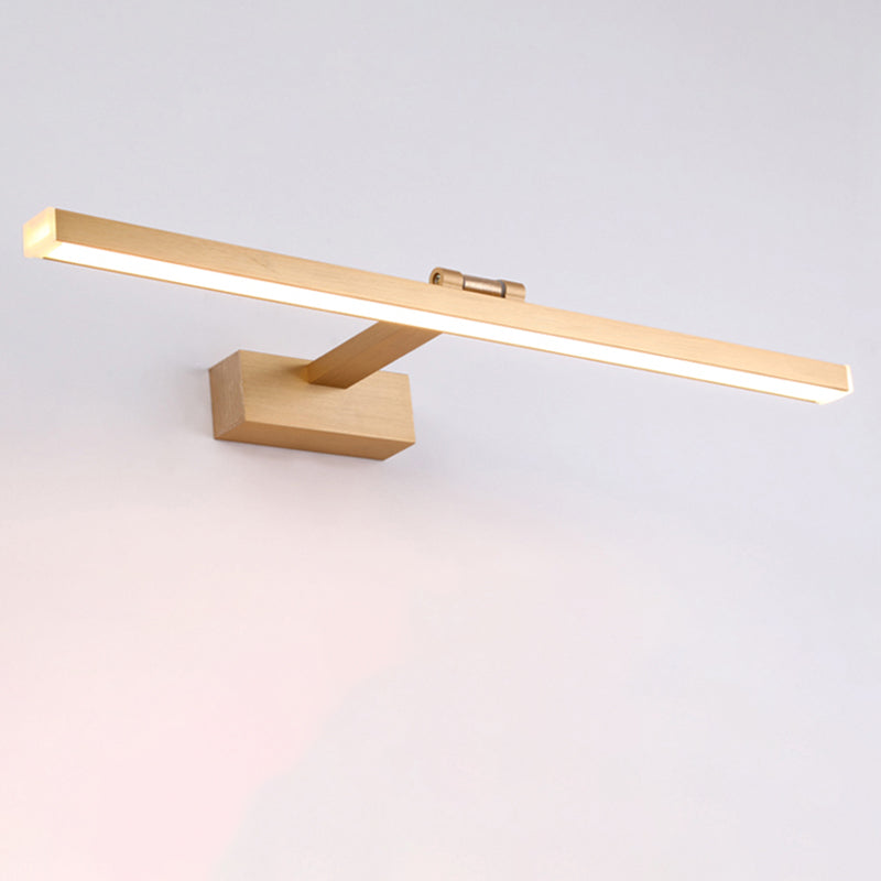Modern Minimalist Style Linear Wall Mounted Vanity Lights Metal Vanity Lamp