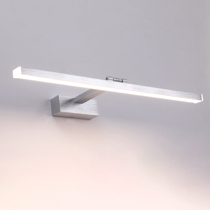 Modern Minimalist Style Linear Wall Mounted Vanity Lights Metal Vanity Lamp