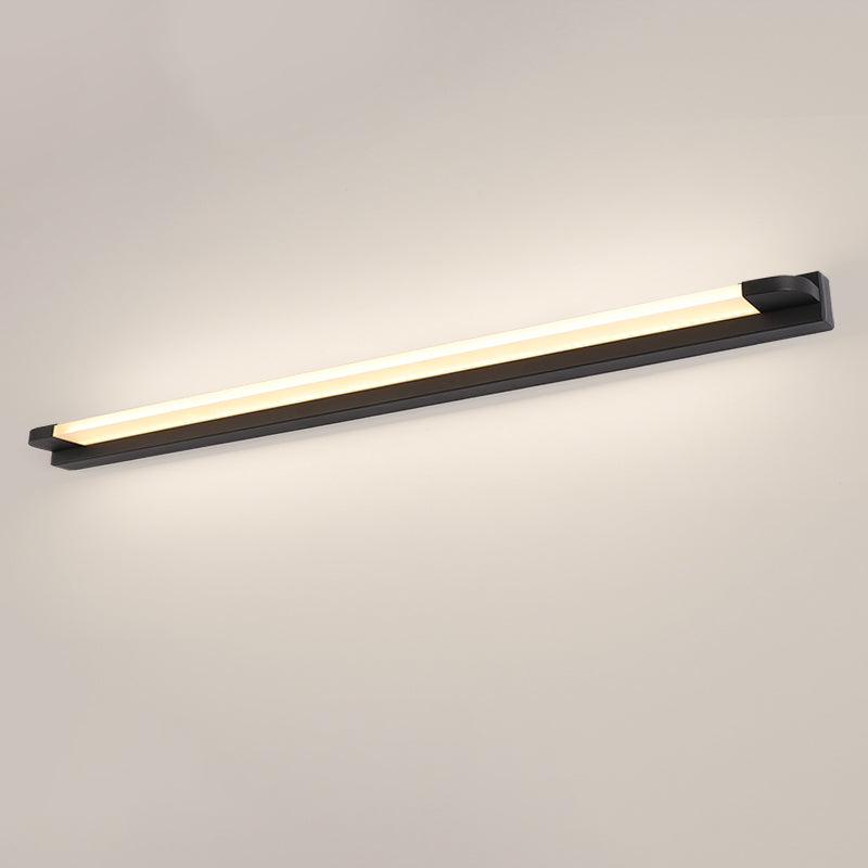 Modern Minimalist Style Linear Wall Mounted Vanity Lights Metal Vanity Lamp for Bathroom