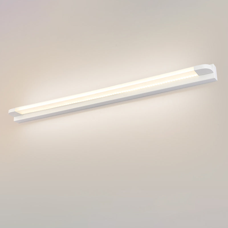 Modern Minimalist Style Linear Wall Mounted Vanity Lights Metal Vanity Lamp for Bathroom
