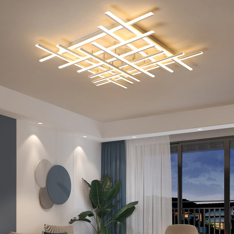 Sputnik LED Flush Mount Ceiling Light New Modern Acrylic Ceiling Mount Light Fixture