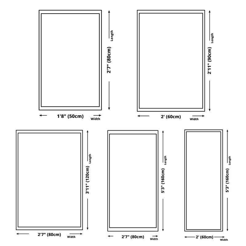 Modern Tropical Area Rug Simple Leaves Pattern Carpet Polyester Friendly Washable Rug for Living Room