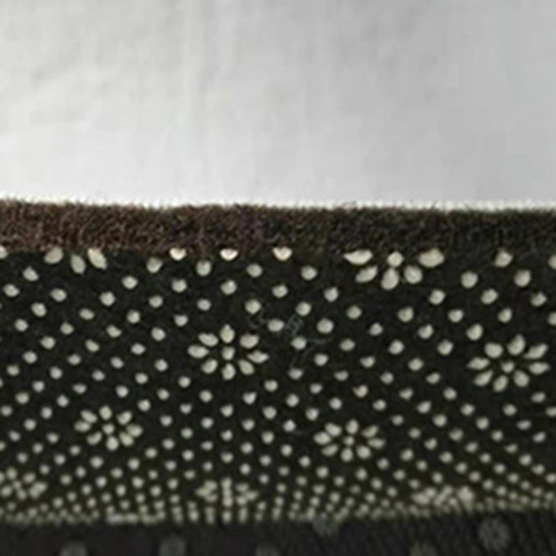 Dunkelfarbener, mit Blumenmuster bedruckter Teppich, moderner, wunderschöner Teppich für den Innenbereich, schmutzabweisender Polyester-Teppich für das Wohnzimmer