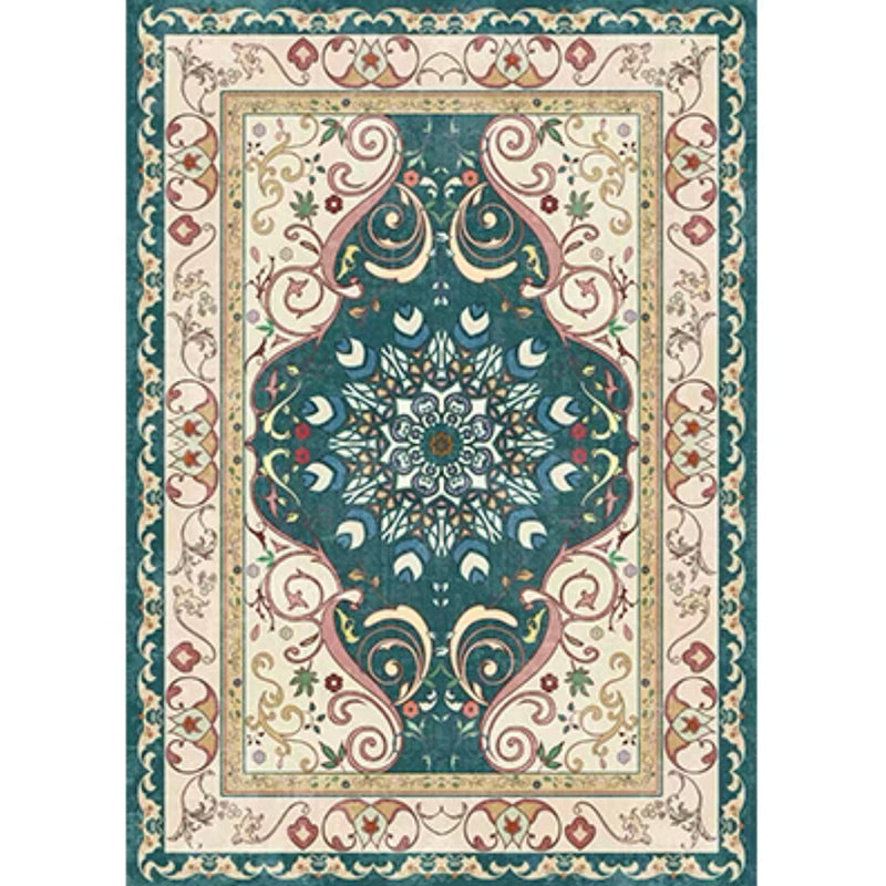 Tappeto multicolore tappeto tappeto poliestere etnico floreale tappeto per interni tappeti per soggiorno