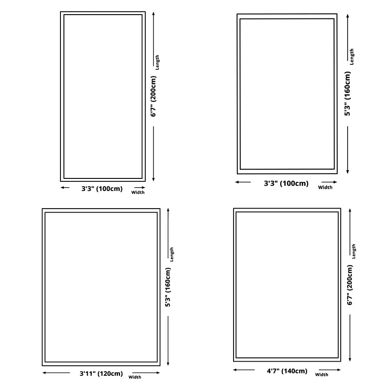 Tappeto multicolore tappeto tappeto poliestere etnico floreale tappeto per interni tappeti per soggiorno