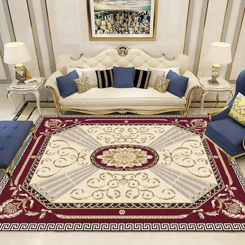 Elegante alfombra multicolor de la alfombra del poliéster del poliéster alfombra de la alfombra interior resistente al hogar para decoración del hogar