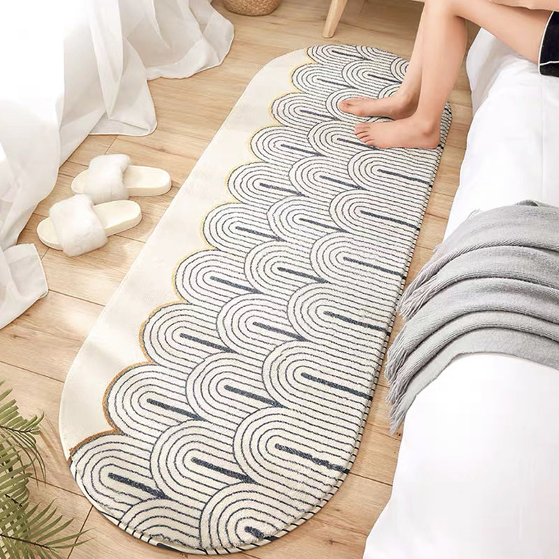 Multi-Color Geometry Indoor Carpet Nordic Simplicity Area Carpet Soft Non-Slip Backing Rug for Bedroom