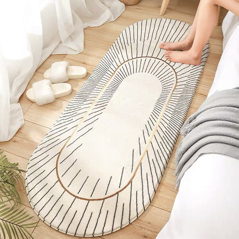 Multi-Color Geometry Indoor Carpet Nordic Simplicity Area Carpet Soft Non-Slip Backing Rug for Bedroom