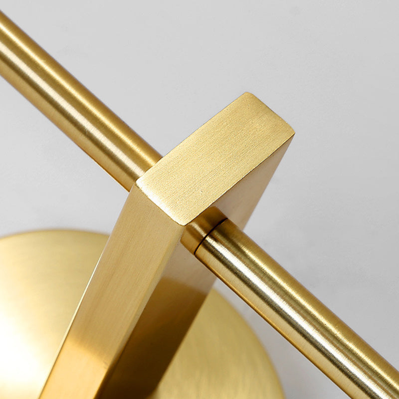 Mid-Century Armed Wall Lighting Ideas 1 Light Wall Sconces with Crystal Shade