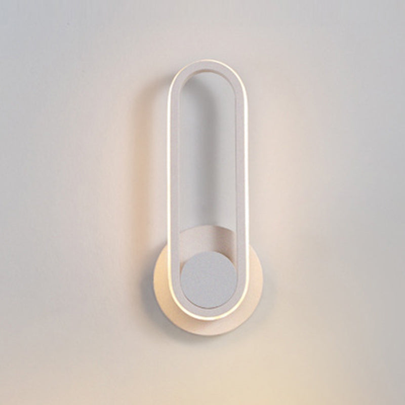 Modern Minimalist Style Linear Wall Mounted Lights Metal Wall Lamps for Living Room